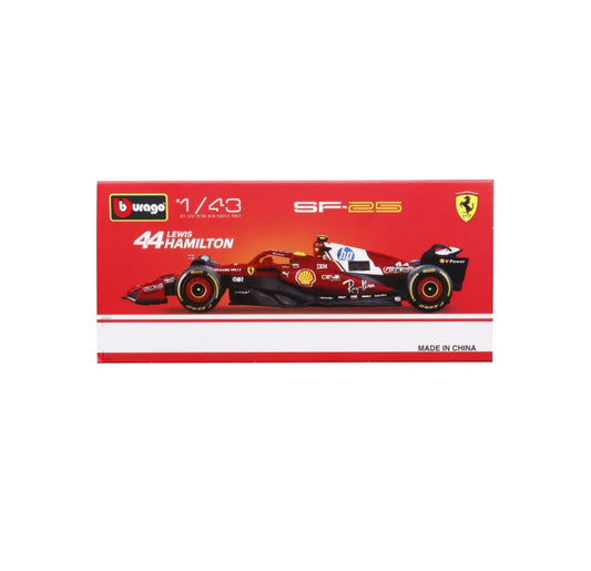Bburago 1:43 F1 BWT Alpine Model With Helmet 2025 Alloy Miniature Formula Racing Car Toy MCL39 W16 SF25 RB21 Japanese