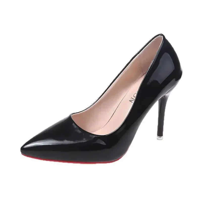 2024 Fashion High Heels 35-45 Plus Size Women Shoes 12cm Thin Stiletto Banquet Wedding Shoes Sexy Pointed Toe Ladies Party Shoes