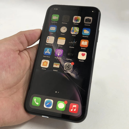 Apple iPhone XR 3G 4G LTE Mobile Cell Phone Original Unlocked Face ID 6.1" Retina 3GB RAM 64GB/128GB ROM 12MP IOS CellPhone