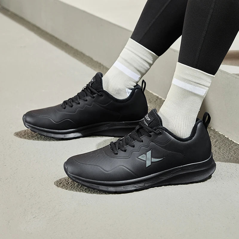 Xtep 9839 Two Cotton Version Cotton Shoes For Men 2024 Winter Soft Sports Shoes Comfortable Stability Sneakers 876419370045