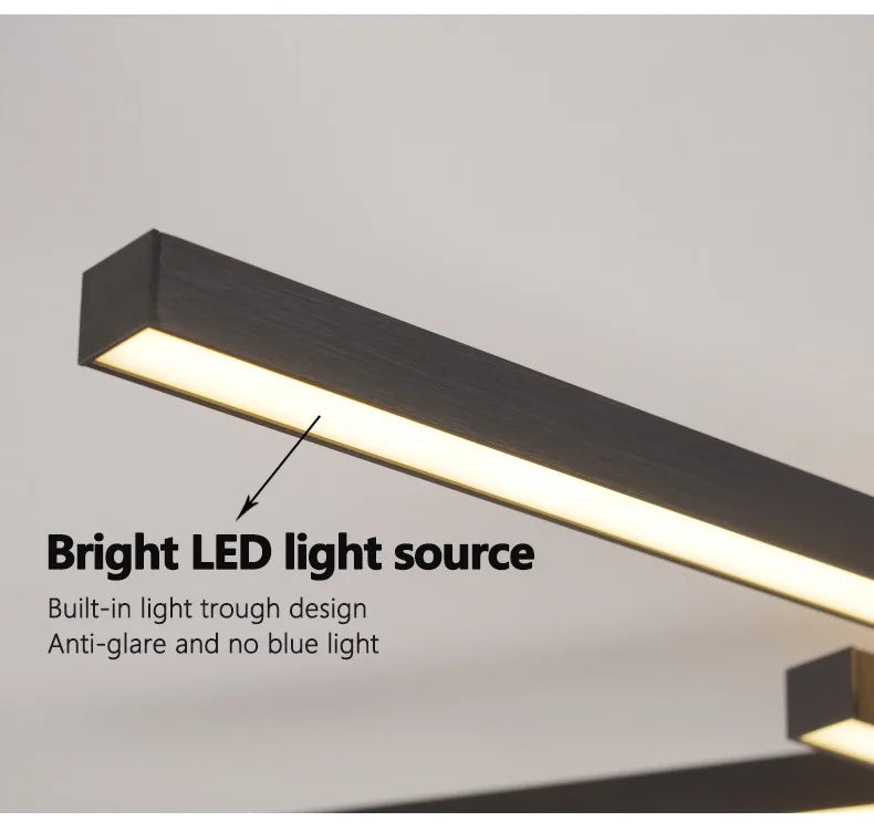 2025 new ceiling lamp Nordic modern LED lamp living room dining room bedroom lights ceiling chandelier