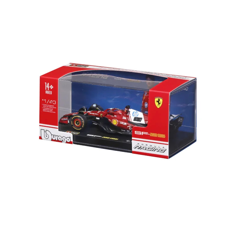 Bburago 1:43 F1 BWT Alpine Model With Helmet 2025 Alloy Miniature  Formula Racing Car Toy MCL39 W16 SF25 RB21 Japanese