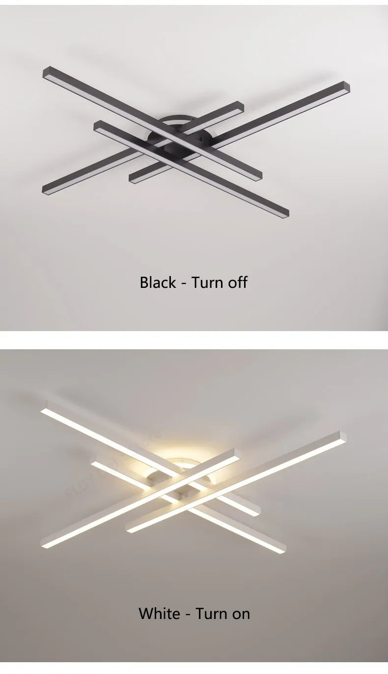 2025 new ceiling lamp Nordic modern LED lamp living room dining room bedroom lights ceiling chandelier