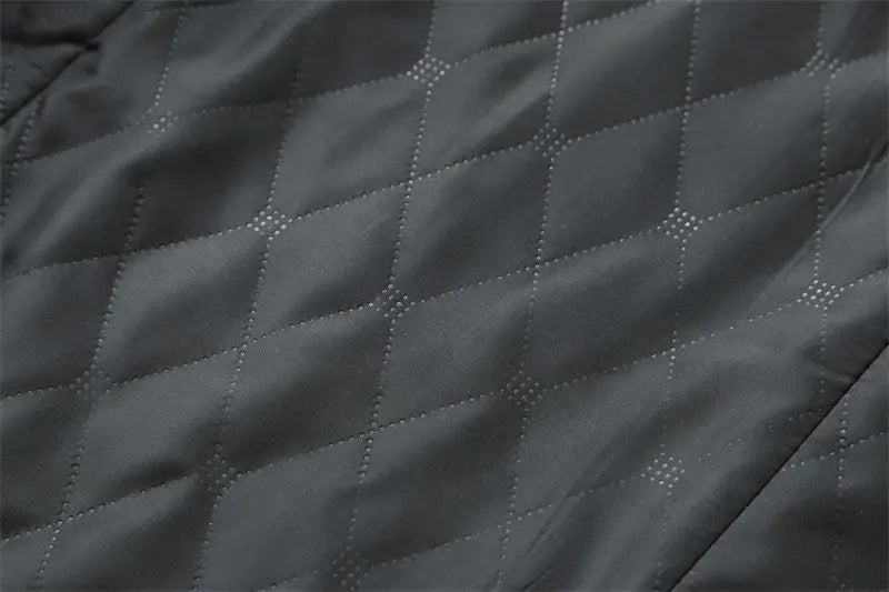 Autumn and winter woolen coats, men's young and middle-aged woolen jackets, stand-up collar woolen overcoats