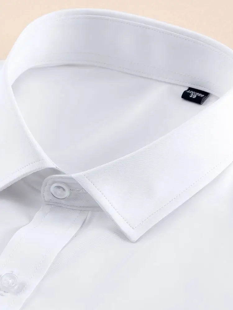 Além de tamanho grande 2023 m-5xl ajuste fino dos homens negócios casual camisa de mangas compridas clássico listrado masculino