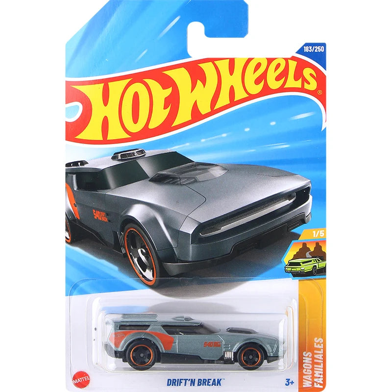 Hot Wheels C4982 2025-Q Case Alloy Cars,Ferrari SF90/F40/365 GTB4 Chevy Silverado,1:64 Diecast Model Collection toys for kids