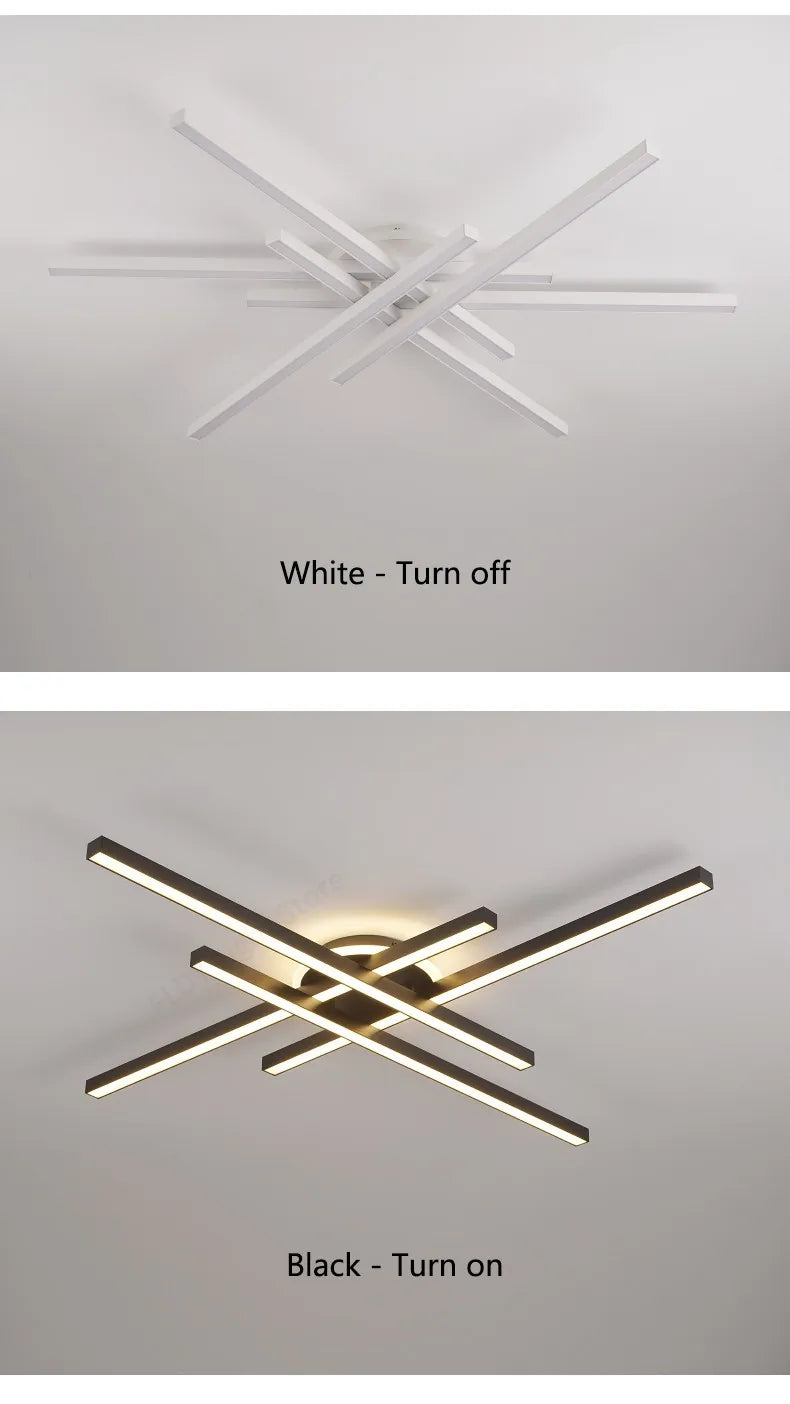 2025 new ceiling lamp Nordic modern LED lamp living room dining room bedroom lights ceiling chandelier