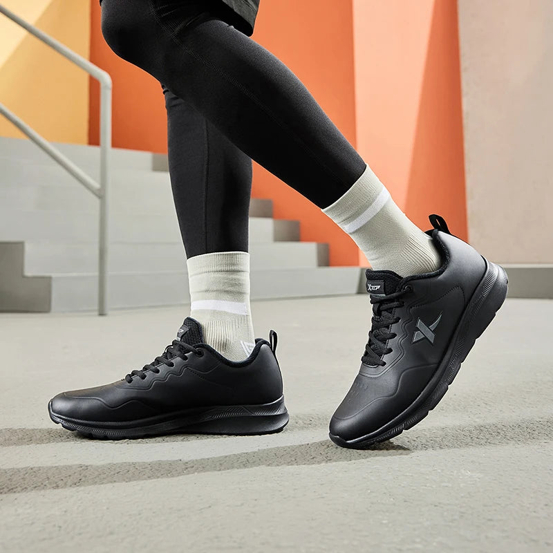 Xtep 9839 Two Cotton Version Cotton Shoes For Men 2024 Winter Soft Sports Shoes Comfortable Stability Sneakers 876419370045