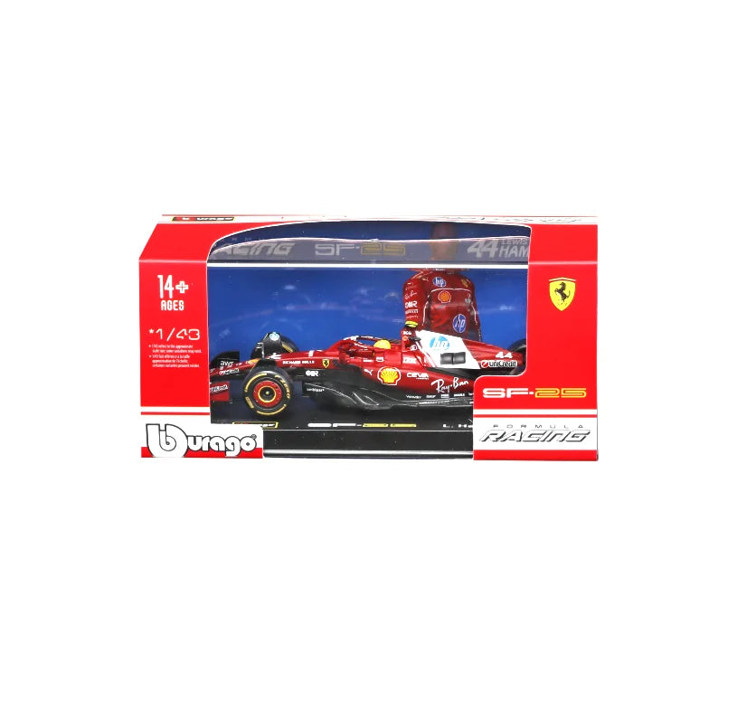 Bburago 1:43 F1 BWT Alpine Model With Helmet 2025 Alloy Miniature  Formula Racing Car Toy MCL39 W16 SF25 RB21 Japanese