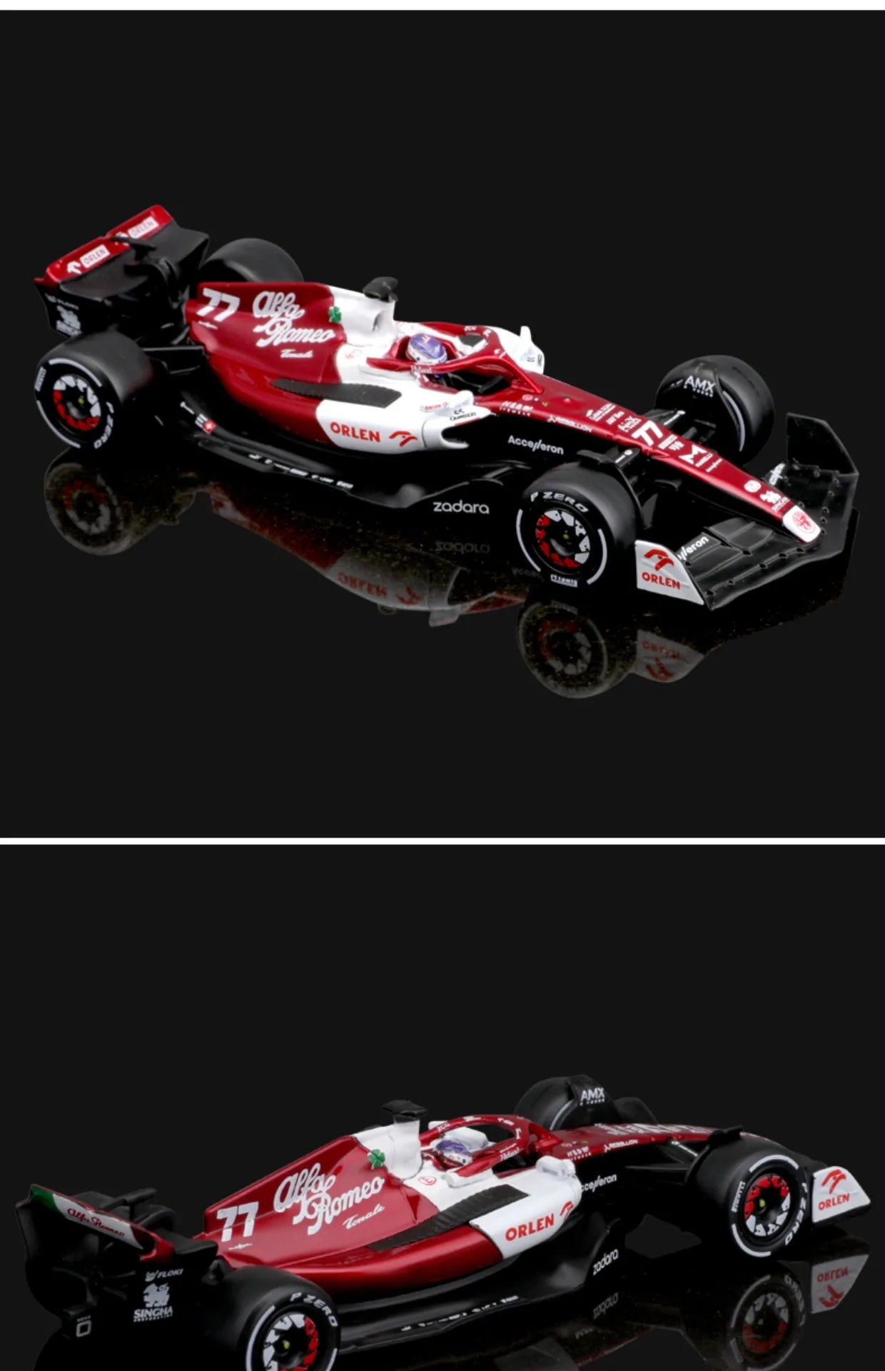 Bburago Diecast 1:43 Car 2022 Alfa Romeo C42 Metal F1 Model Car Formula One Racing Car Formula 1 Alloy Toy Vehicle Collection