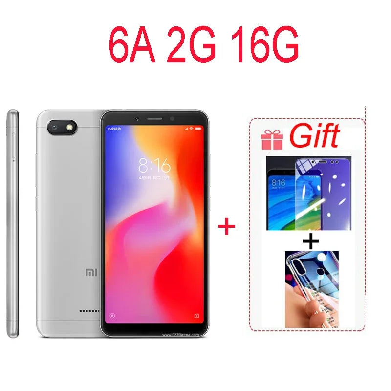 Original Xiaomi Redmi 7 4GB 64GB 6.81'' Mobile Phones Global ROM Google Play Android 4000 mAh Smartphone Fingerprint Free Gift