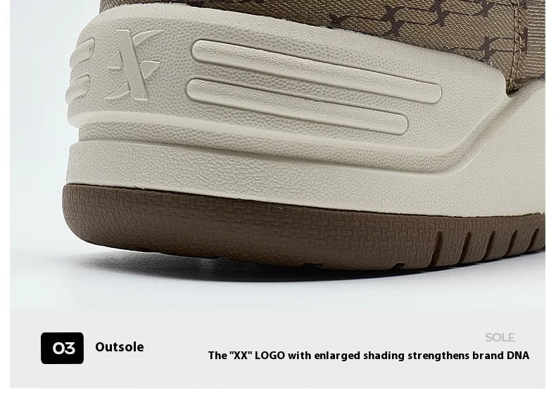 Xtep Oubao Sports Shoes For Women 2024 Winter Rebound Running Shoes Trendy Retro Cushion Sneakers 976418330004