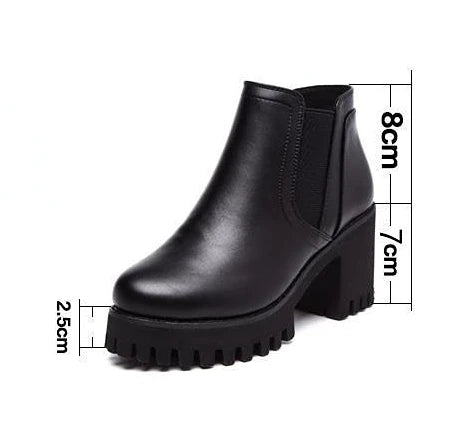 New in Women Boots Comfortable and Elegant Genuine Leather Hot Fur Shoes Woman Winter 2025 Chelsea Autumn Black Fashion Booties