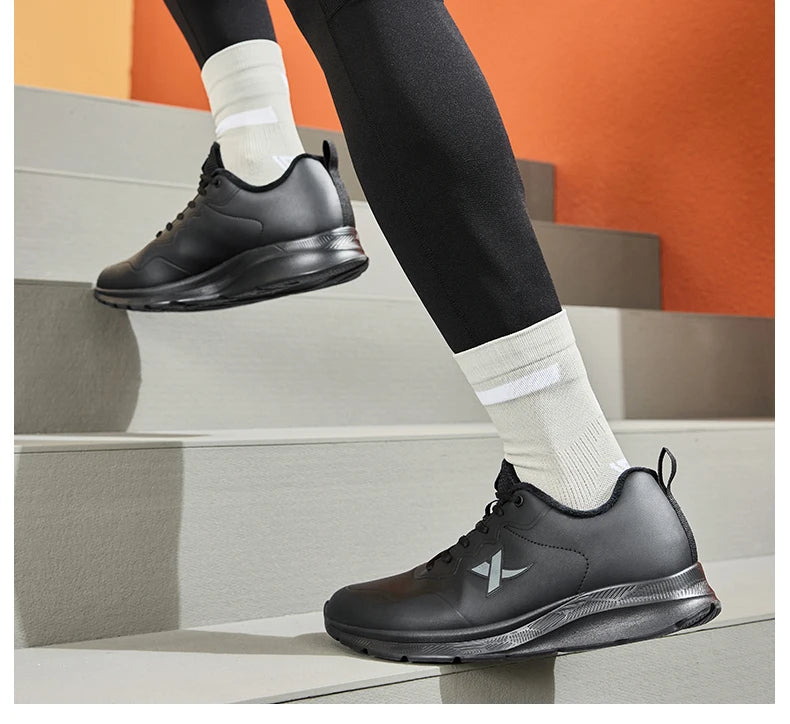 Xtep 9839 Two Cotton Version Cotton Shoes For Men 2024 Winter Soft Sports Shoes Comfortable Stability Sneakers 876419370045