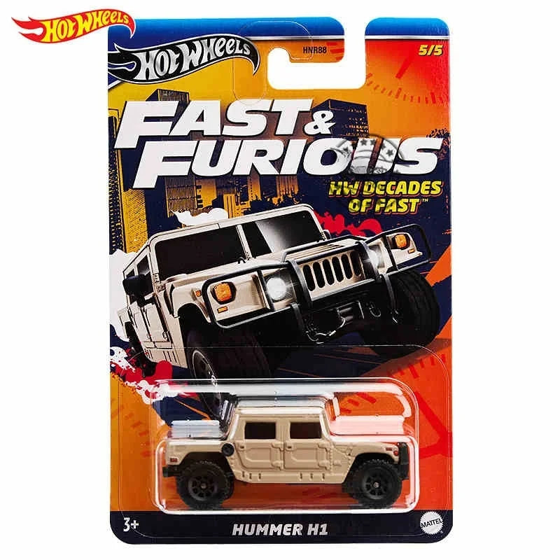 In Stock Hot Wheels Fast And Furious Series 5pcs Cast Vehicle Premium Collectible Model Cars New Unopened In Stock