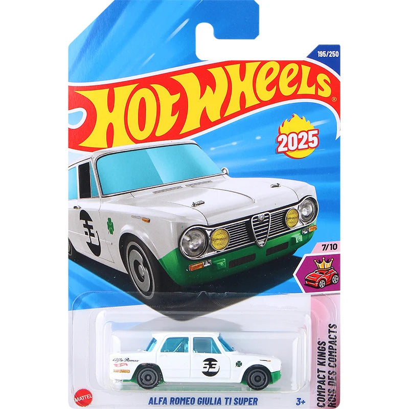 Hot Wheels C4982 2025-Q Case Alloy Cars,Ferrari SF90/F40/365 GTB4 Chevy Silverado,1:64 Diecast Model Collection toys for kids