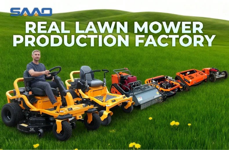 Zero Turn Commercial Riding Lawn Mower CE/EPA Certified Sale Garden with Heavy Duty Lawn Mowe