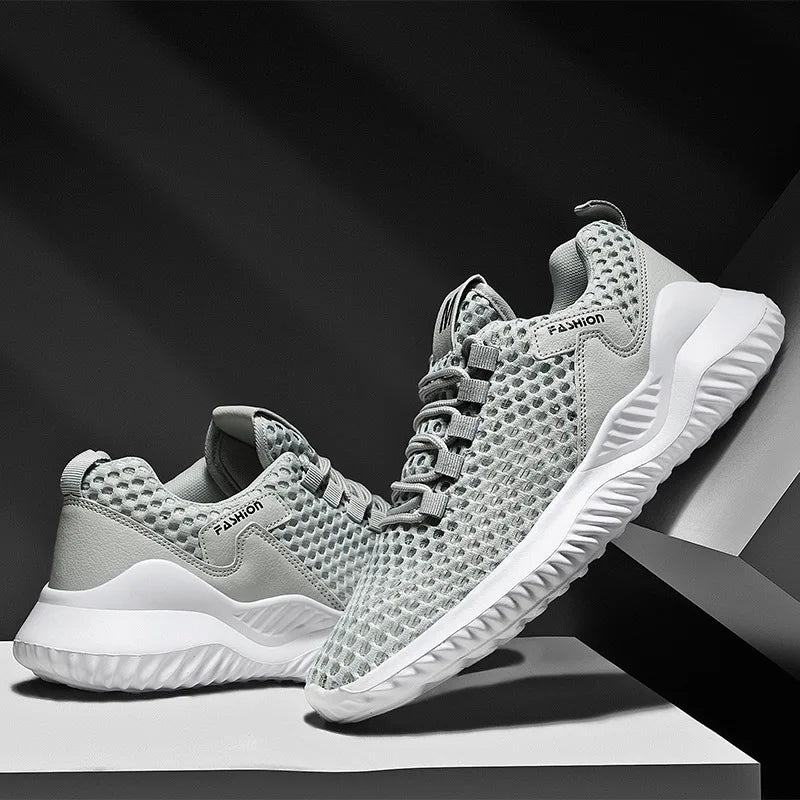 2025 Summer Men's Loafers Walking Mesh Breathable Summer Comfortable Casual Shoes Sneakers Zapatillas Hombre Men Running shoes