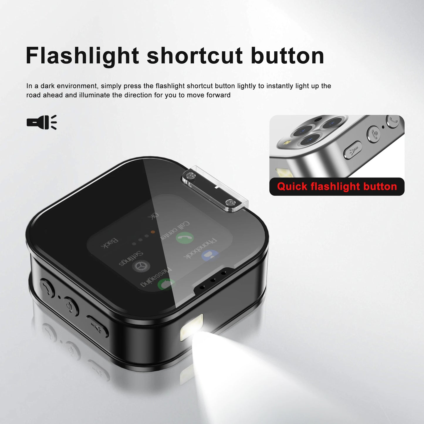 SERVO i19 Rotate Mini Mobile Phone 1.69" Touch Screen 2 SIM Standby Bluetooth Dialer Magic Voice FM Radio 2G GSM Small Cellphone