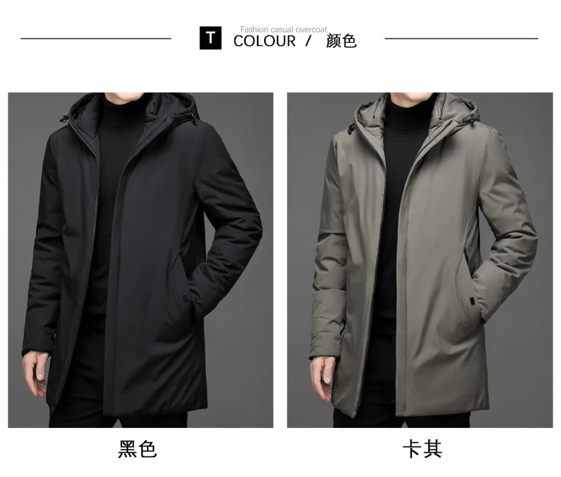 Men 2025 Winter Cotton-padded Coat Version of Japanese Down Padded Jacket Autumn Hooded Cotton-padded Jacket Men