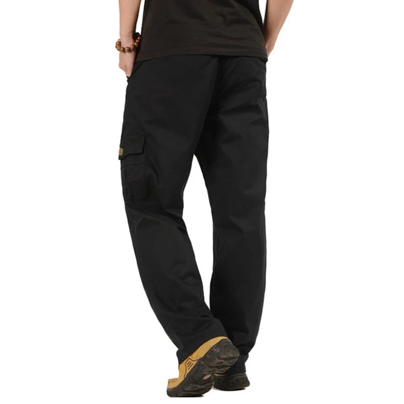 Men Pants Large size Big 6XL Plus Men's Cargo Pants Trousers For Men Sports Pants Military Style Trousers Jogger Pants Male