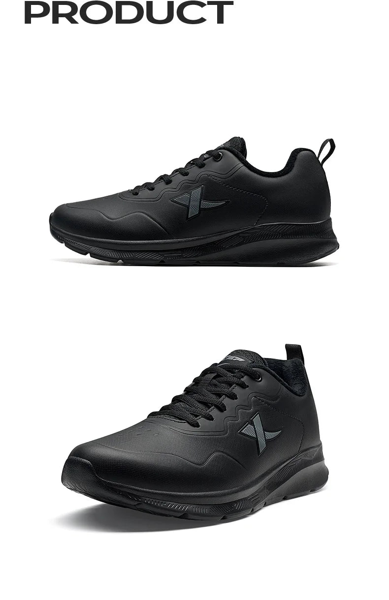 Xtep 9839 Two Cotton Version Cotton Shoes For Men 2024 Winter Soft Sports Shoes Comfortable Stability Sneakers 876419370045