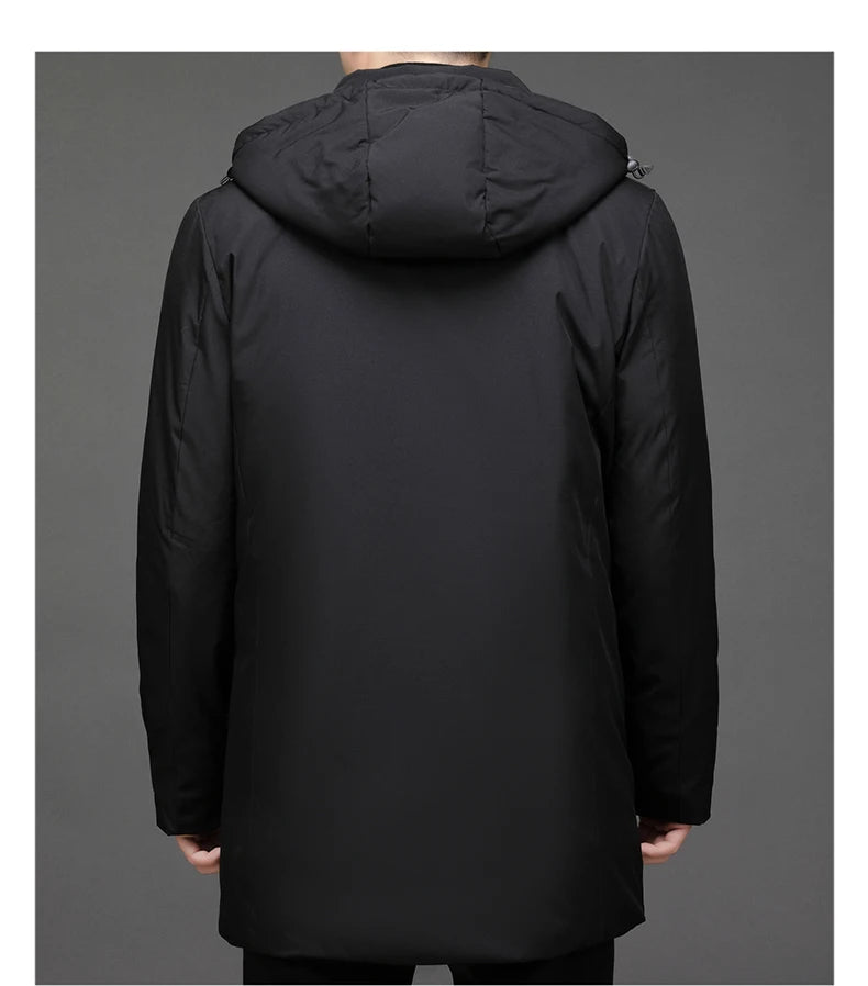 Men 2025 Winter Cotton-padded Coat Version of Japanese Down Padded Jacket Autumn Hooded Cotton-padded Jacket Men