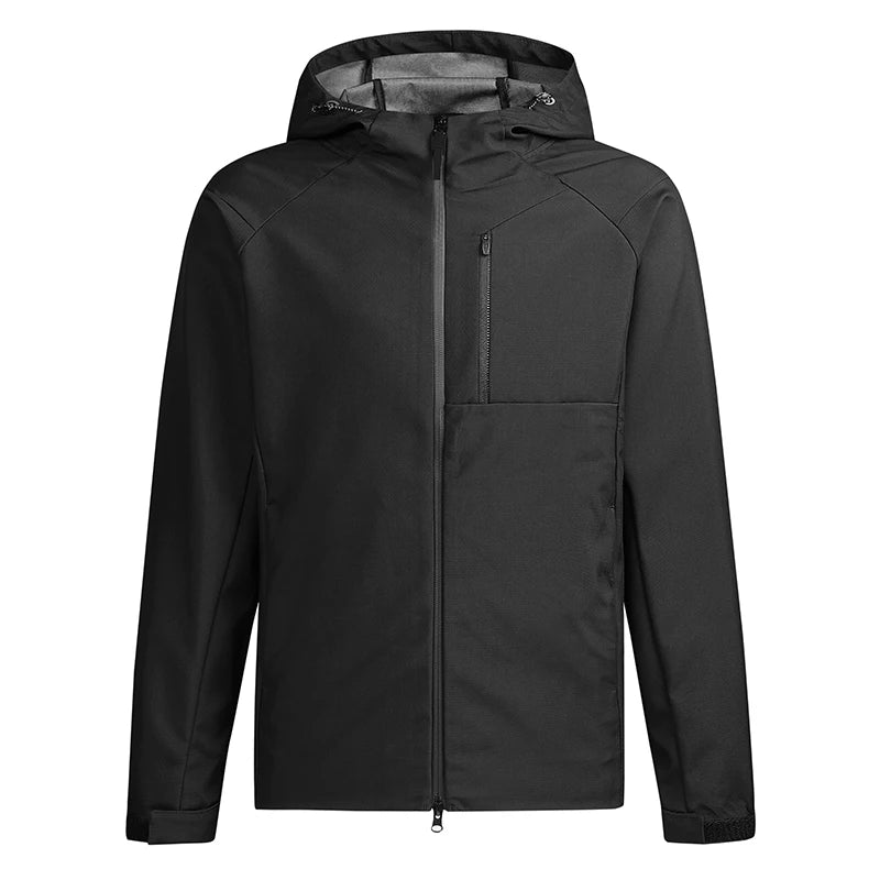 Reflective Hiking Jacket Waterproof Outdoor Men Windbreaker Windproof Camping Fishing Hooded Women Jackets Unisex's Outdoor Coat
