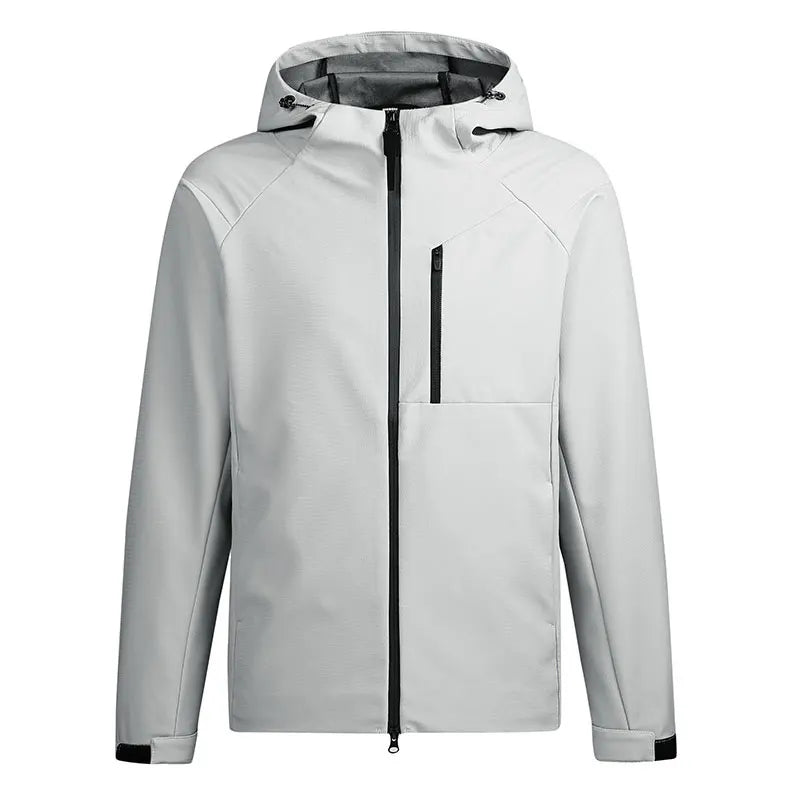 Reflective Hiking Jacket Waterproof Outdoor Men Windbreaker Windproof Camping Fishing Hooded Women Jackets Unisex's Outdoor Coat