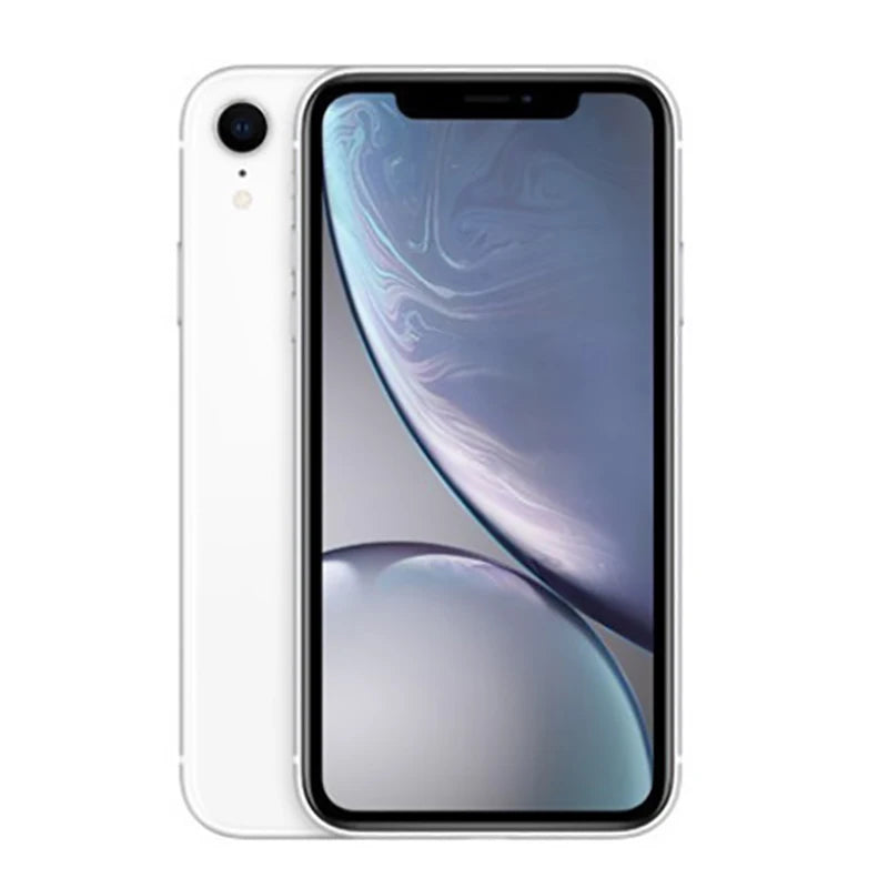 Apple iPhone XR 3G 4G LTE Mobile Cell Phone Original Unlocked Face ID 6.1" Retina 3GB RAM 64GB/128GB ROM 12MP IOS CellPhone