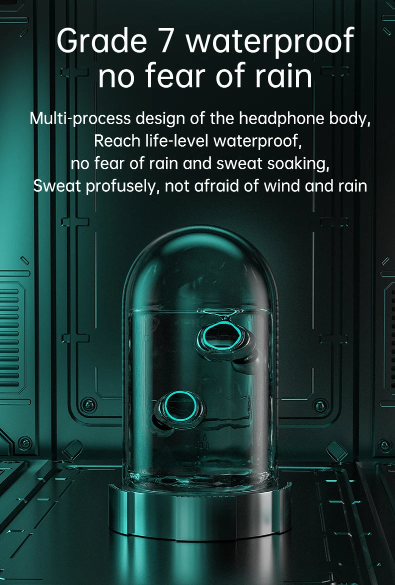 TWS M25 Bluetooth 5.3 Earphones Noise Canceling Earbuds Wireless Headphones HD Call Stereo Sports Headsets With Mic For Xiaomi