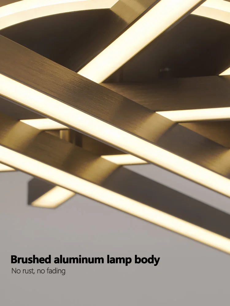 2025 new ceiling lamp Nordic modern LED lamp living room dining room bedroom lights ceiling chandelier