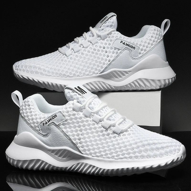 2025 Summer Men's Loafers Walking Mesh Breathable Summer Comfortable Casual Shoes Sneakers Zapatillas Hombre Men Running shoes
