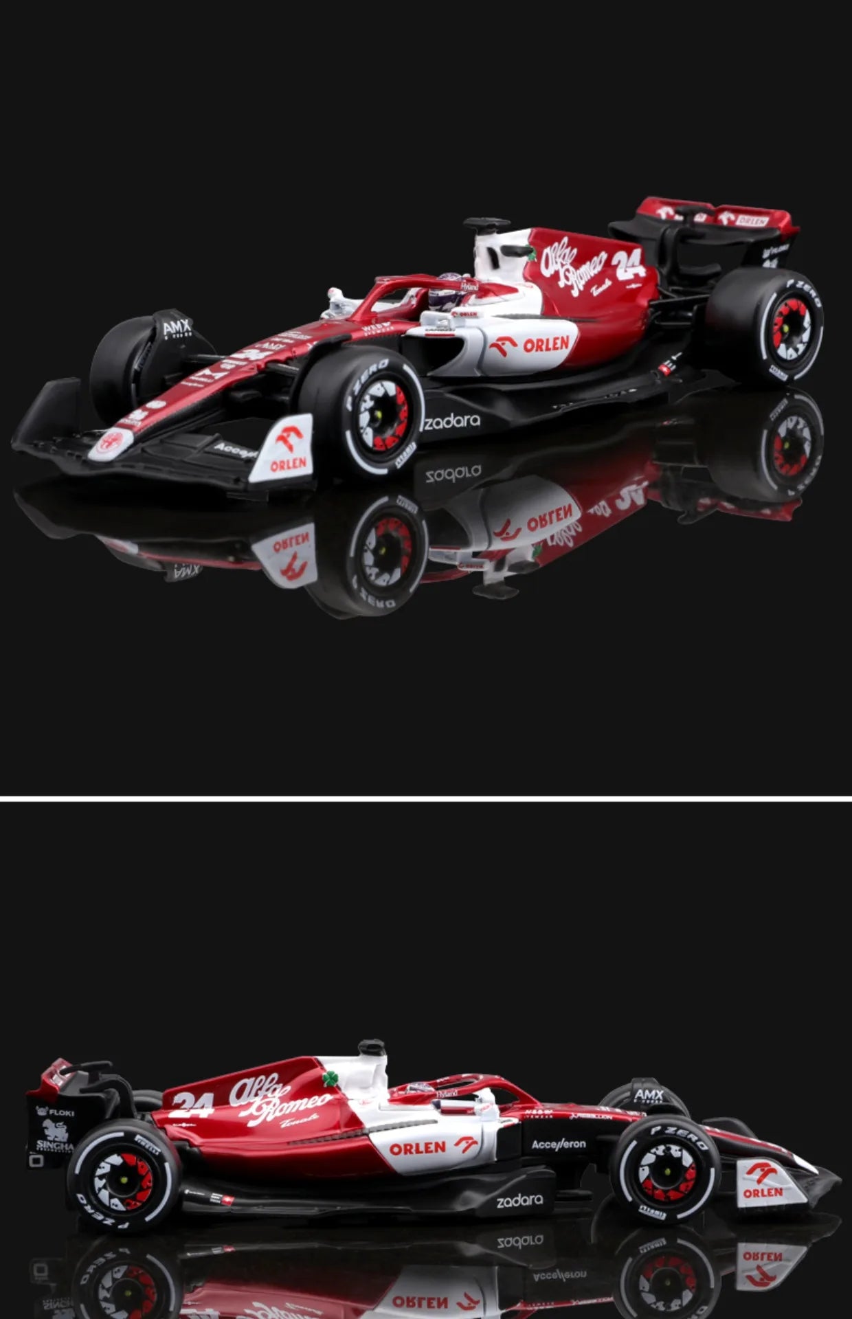 Bburago Diecast 1:43 Car 2022 Alfa Romeo C42 Metal F1 Model Car Formula One Racing Car Formula 1 Alloy Toy Vehicle Collection