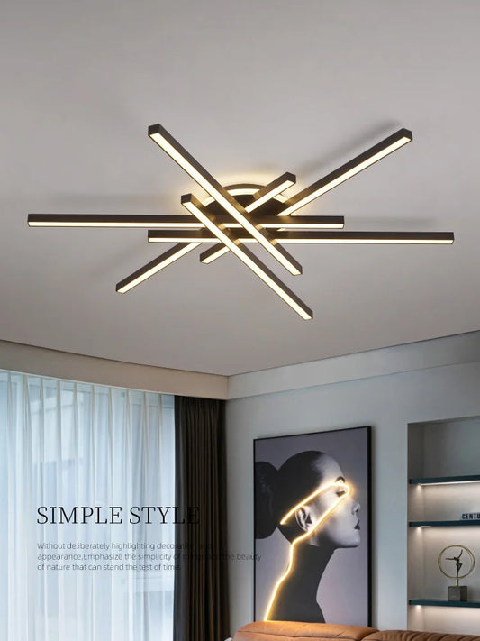 2025 new ceiling lamp Nordic modern LED lamp living room dining room bedroom lights ceiling chandelier