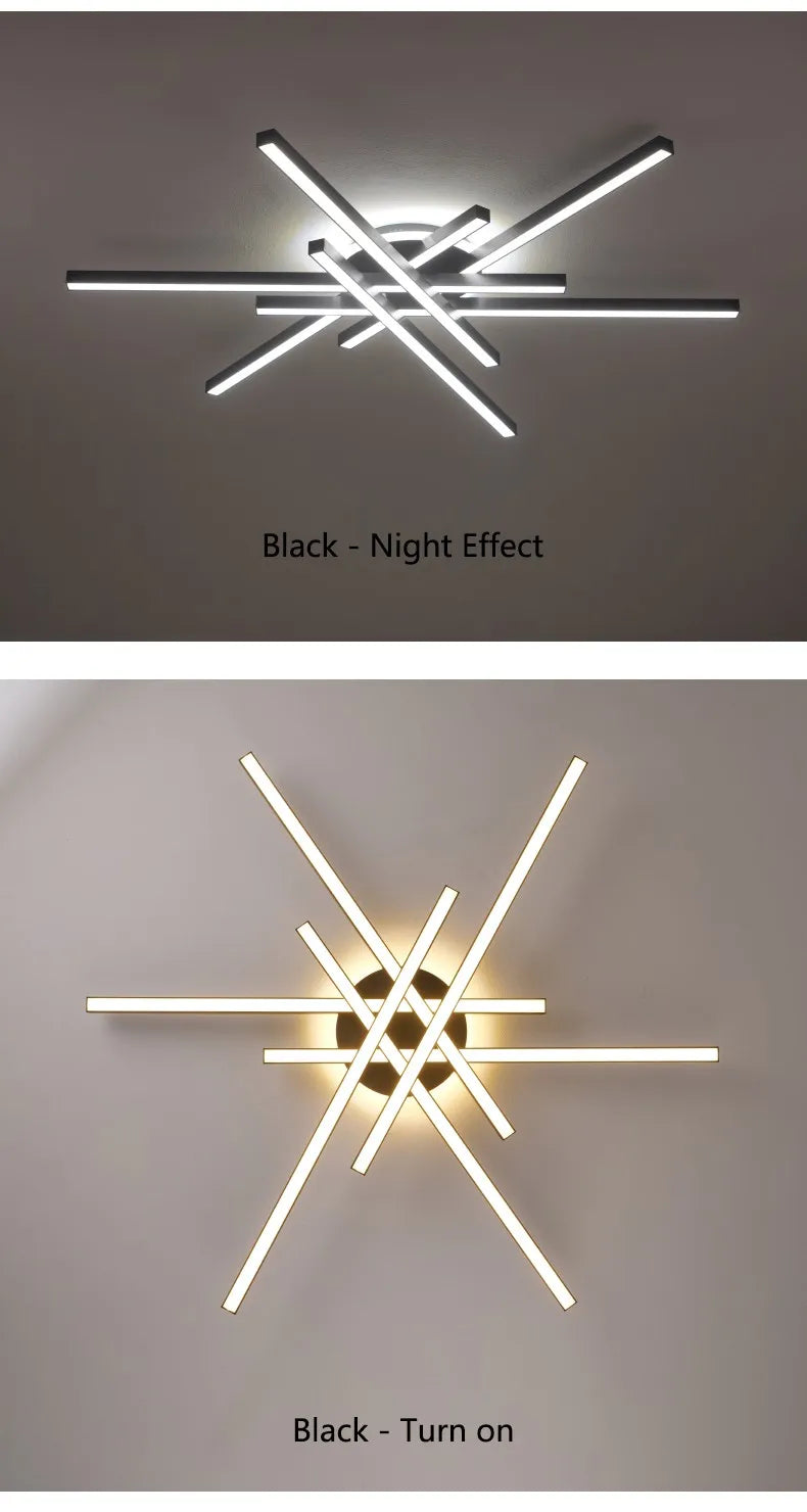 2025 new ceiling lamp Nordic modern LED lamp living room dining room bedroom lights ceiling chandelier