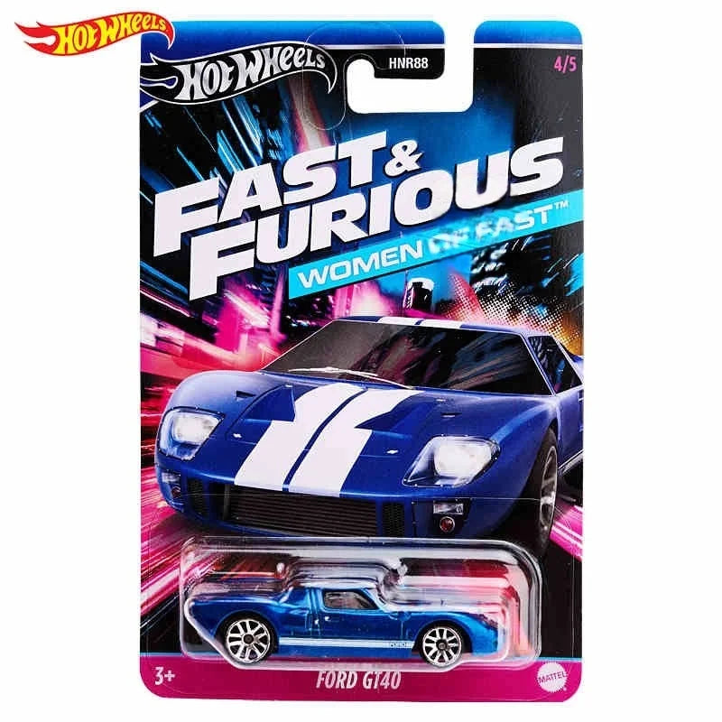 In Stock Hot Wheels Fast And Furious Series 5pcs Cast Vehicle Premium Collectible Model Cars New Unopened In Stock