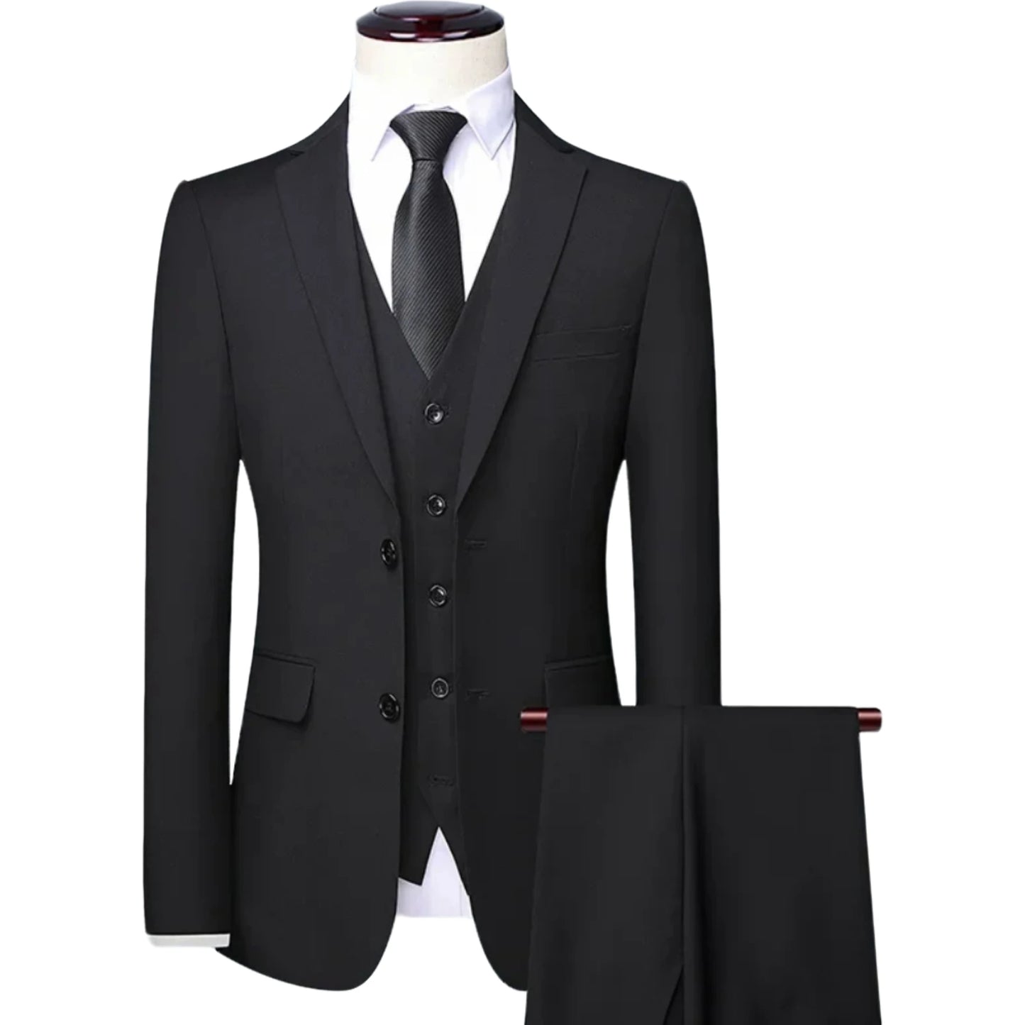 Tuxedo Suits for Men High-quality Slim Jackets Man Clothing Sale 3 Pieces Blazer Vest and Pants Set Men's Suit for Wedding
