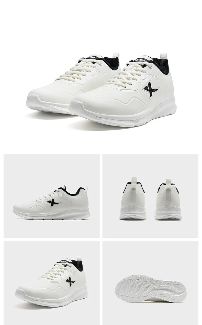 Xtep 9839 Two Cotton Version Cotton Shoes For Men 2024 Winter Soft Sports Shoes Comfortable Stability Sneakers 876419370045