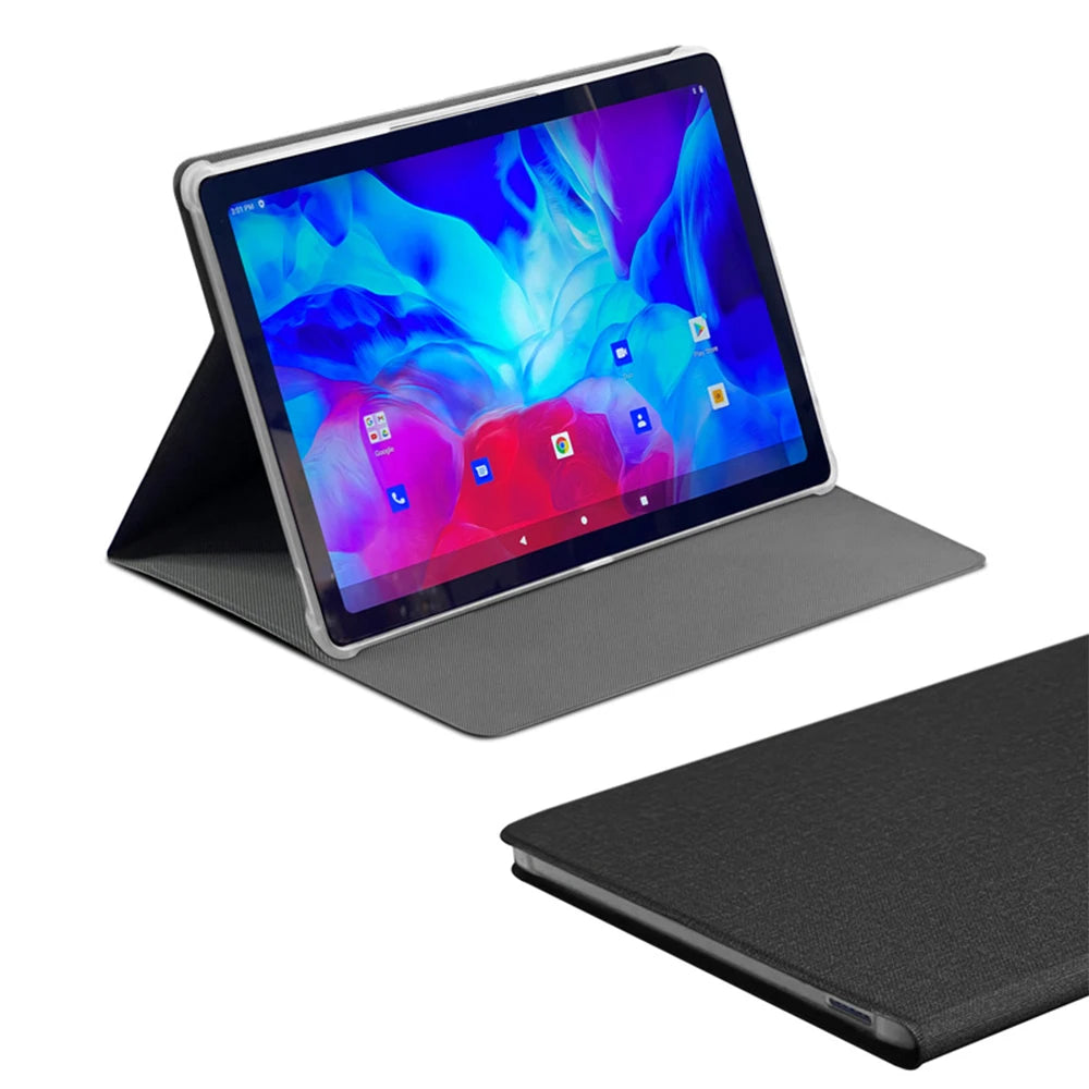 10.1" High-Definition Screen Tablet Octa-Core Processor 8GB+256GB ROM 4G 5G Dual SIM WiFi GPS Metal Shell with Keyboard mouse