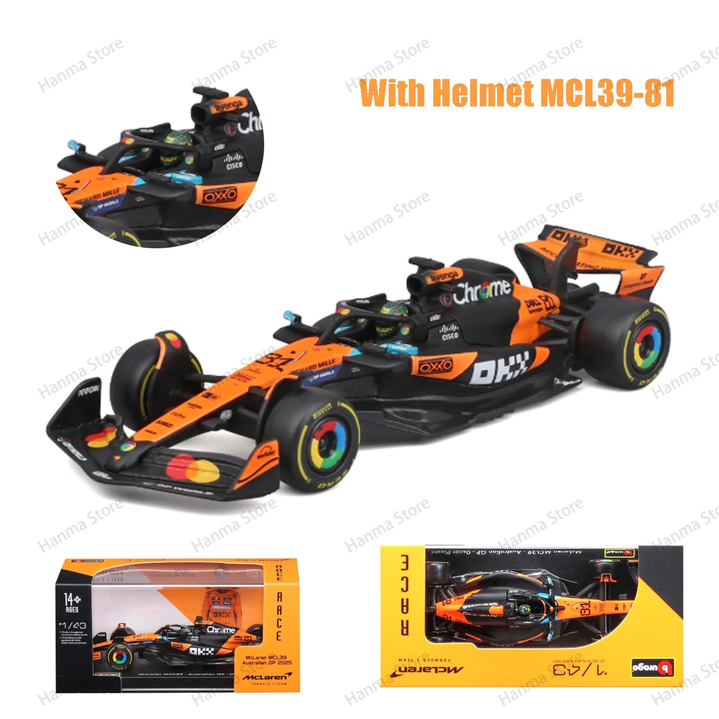Bburago 1:43 F1 BWT Alpine Model With Helmet 2025 Alloy Miniature  Formula Racing Car Toy MCL39 W16 SF25 RB21 Japanese