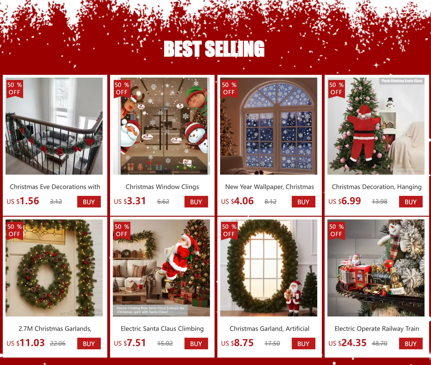 Electric Operate Railway Train with Music, Railway Car Toys, Christmas Tree Decoration Track Train Toys, Kids Christmas Gifts