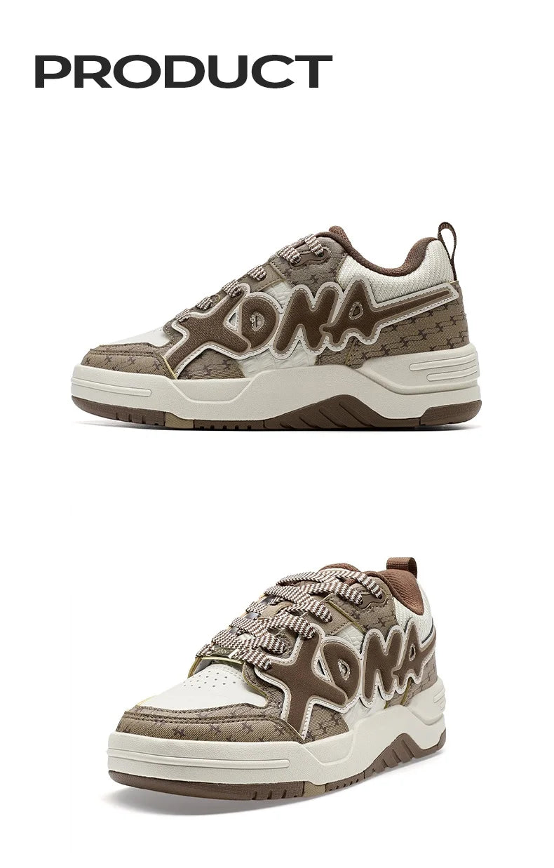 Xtep Oubao Sports Shoes For Women 2024 Winter Rebound Running Shoes Trendy Retro Cushion Sneakers 976418330004