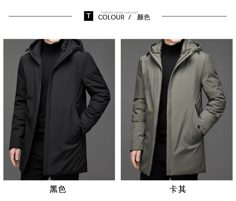 Men 2025 Winter Cotton-padded Coat Version of Japanese Down Padded Jacket Autumn Hooded Cotton-padded Jacket Men