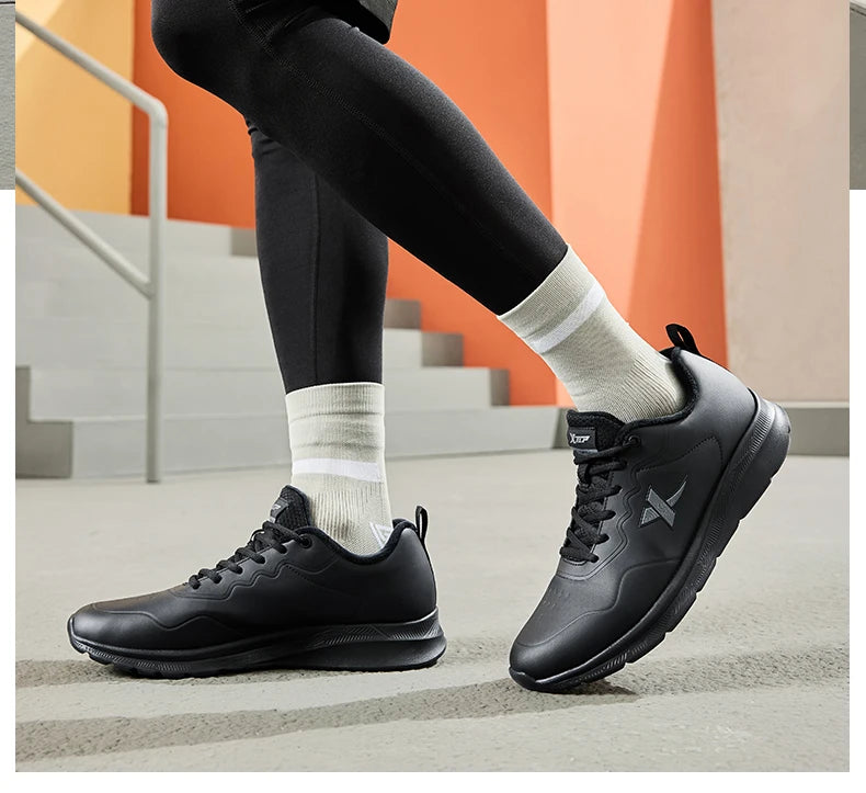 Xtep 9839 Two Cotton Version Cotton Shoes For Men 2024 Winter Soft Sports Shoes Comfortable Stability Sneakers 876419370045