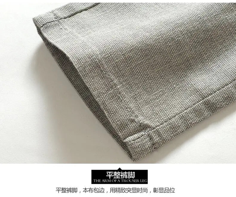 high quality linen pants man summer Cotton Linen Casual Pants For Men Business Man Cargo Pants Mens Trousers MAN JEAN Big size