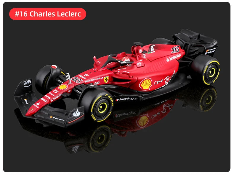 Bburago Diecast 1:43 Car 2022 Alfa Romeo C42 Metal F1 Model Car Formula One Racing Car Formula 1 Alloy Toy Vehicle Collection