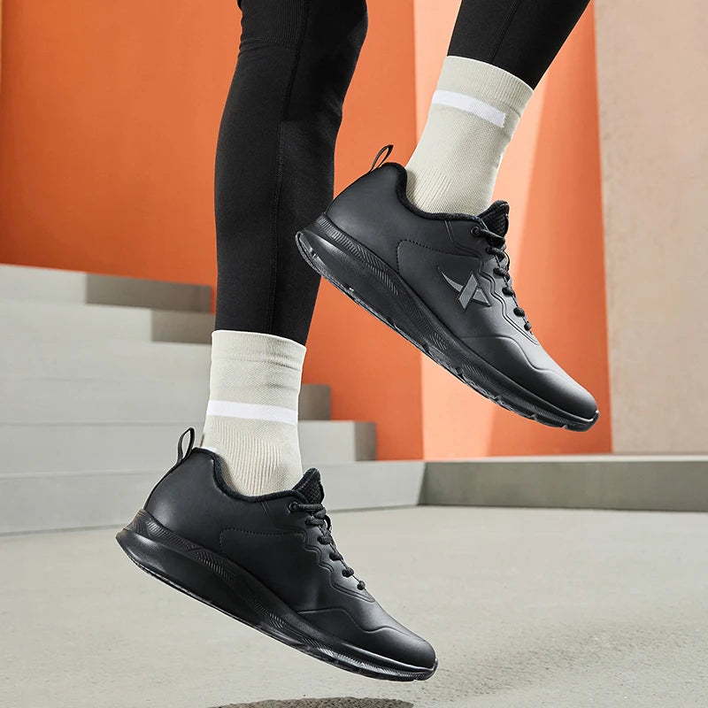 Xtep 9839 Two Cotton Version Cotton Shoes For Men 2024 Winter Soft Sports Shoes Comfortable Stability Sneakers 876419370045