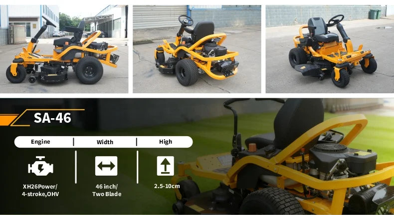Zero Turn Commercial Riding Lawn Mower CE/EPA Certified Sale Garden with Heavy Duty Lawn Mowe