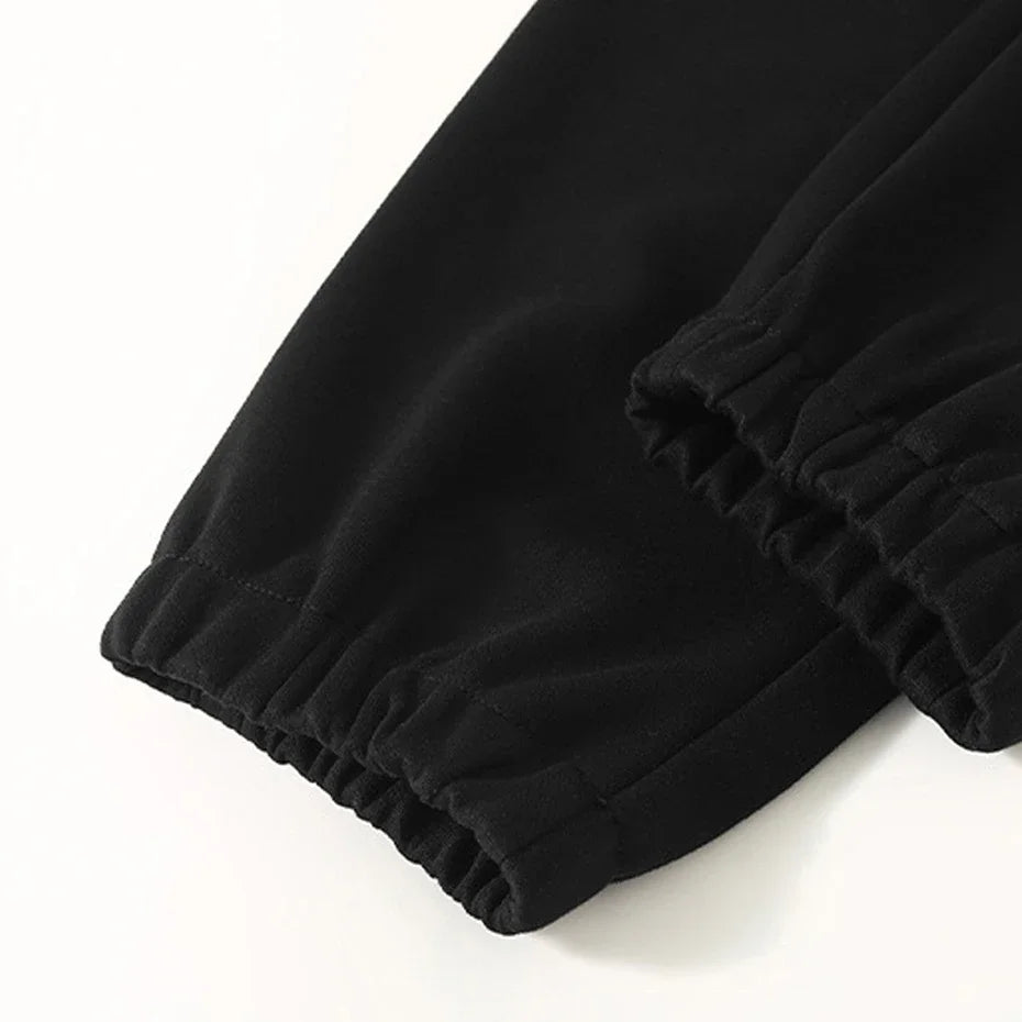 Extra Big Size Men's Pants Elastic Waist Loose Fit Jogger Male Spring Plus Large Sweatpant Fat Baggy Sport Trousers